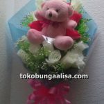 Bunga untuk pacar, handbouquet, bunga buket, bunga tangan, bunga hadiah, kado bunga