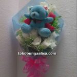 Bunga untuk pacar, handbouquet, bunga buket, bunga tangan, bunga hadiah, kado bunga